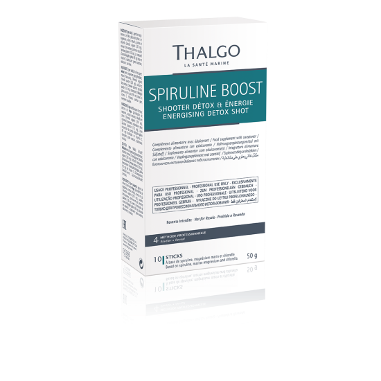 Spirulina Boost 10stick, Energising Detox Shot Salongprodukt